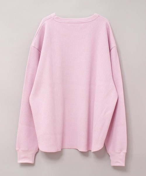 RNA（アールエヌエー）の「M2351 ＡＬＴＥＲＮＡＴＩＶＥワッフルプルオーバー（Tシャツ/カットソー・レディース・ホワイト/ピンク/ブラウン・MEDIUM）」の10枚目の写真