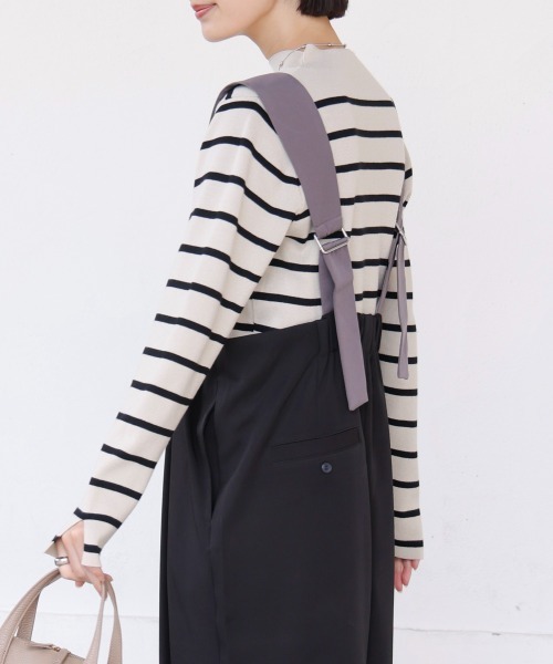 セール】ハイショクベルトサロペット（サロペット