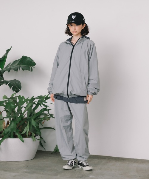 United Athle(ユナイテッドアスレ)の「【UNITED ATHLE】コットンライク ナイロン トレーニング パンツ ユニセックス 2026年 夏 夏服 秋服(その他パンツ・メンズ・グレー/ブラック/チャコール/ネイビー・S/M/L/XL)」の16枚目の写真