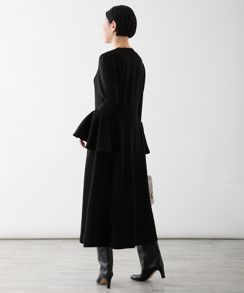 Room no.8（ルームエイト）の「ROOM NO.8 BLACK （ルームエイトブラック）BELLSLEEVE ドレス  BR8O-234-1455（ワンピース・レディース・ブラック・FREE）」の12枚目の写真