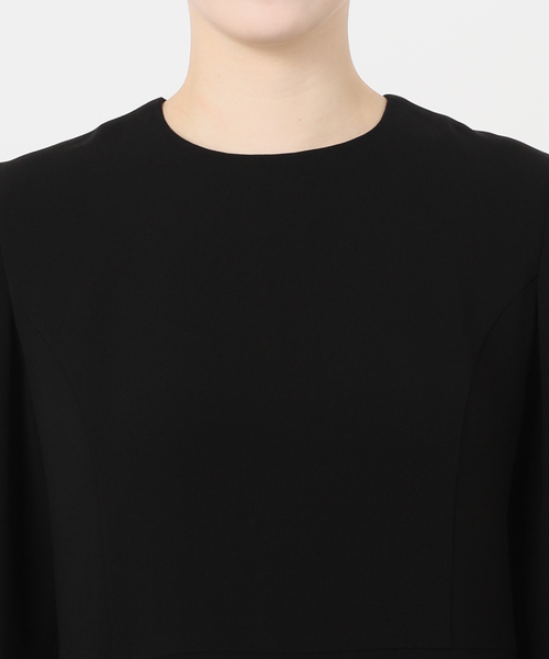 Room no.8（ルームエイト）の「ROOM NO.8 BLACK （ルームエイトブラック）BELLSLEEVE ドレス  BR8O-234-1455（ワンピース・レディース・ブラック・FREE）」の8枚目の写真
