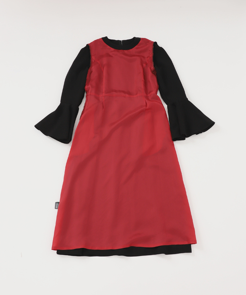 Room no.8（ルームエイト）の「ROOM NO.8 BLACK （ルームエイトブラック）BELLSLEEVE ドレス  BR8O-234-1455（ワンピース・レディース・ブラック・FREE）」の18枚目の写真
