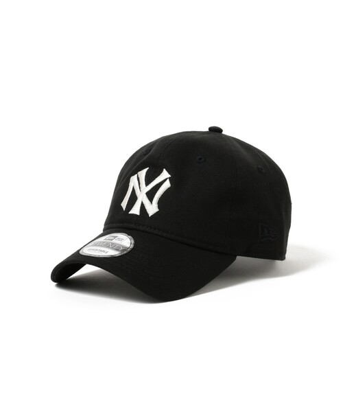 NEW ERA（ニューエラ）の「【別注】NEW ERA / 9TWENTY コットン キャップ（キャップ・メンズ・ネイビー/ベージュ/ブラック・ONE SIZE）」の4枚目の写真