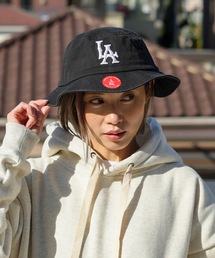 AMERICAN NEEDLE（アメリカンニードル）の「CAP/AMERICAN NEEDLE(アメリカンニードル) ロサンゼルスLAロゴ刺繍クラシックデザインバケットハット（ハット）」