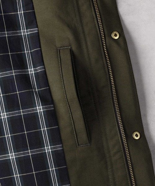 Right-on（ライトオン）の「【BRITISH KHAKI】ハンティングジャケット（ブルゾン・メンズ・ダークグレー/カーキブラウン・XL/L/M）」の14枚目の写真