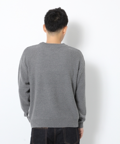 GLOBAL WORK(グローバルワーク)の「7ゲージカモフラニットプルオーバー/567926(ニット/セーター・メンズ・カーキ/グレー・LARGE/X-LARGE/SMALL/MEDIUM)」の11枚目の写真