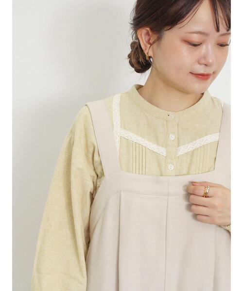 浮世絵×レース　ミックスギャザーチュニック 浮世絵×レース ミックスギャザーチュニック | swivel slum dive