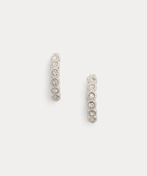 [LAUREN RALPH LAUREN] キュービックジルコニア フープピアス キュービック ジルコニア フープ ピアス（ピアス（両耳用