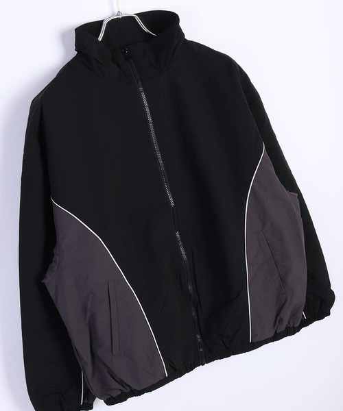 S　ナイロンジャケット 切り替え コットン 三角ロゴ 極美品 希少 黒 楽天市場】【中古】sacai ナイロン切替ニットジャケット 23