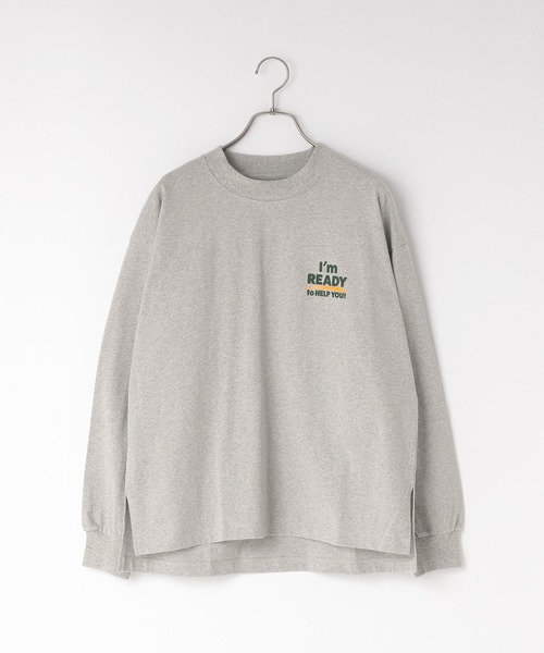 LOWRYS FARM（ローリーズファーム）の「アソートプリントＢＩＧＬＳ　288048（Tシャツ/カットソー・キッズ・グリーン/ネイビー/オフホワイト/グレー・110cm/120cm/130cm/140cm/150cm）」の11枚目の写真