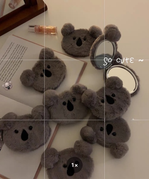 コアラミニミラー（手鏡/メイクミラー）｜E&C closet…（イーアンドシー