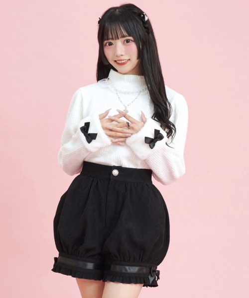 tシャツ パールチェーン付きカットソー レディース パールチェーン付きカットソー（Tシャツ/カットソー）｜Secret