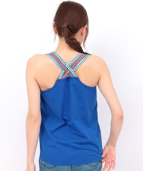 チチカカ（チチカカ）の「カラフルブレードインナータンクトップ（タンクトップ・レディース・ブラック/ブルーグリーン/ブルー・LARGE/MEDIUM）」の14枚目の写真