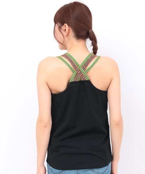 チチカカ（チチカカ）の「カラフルブレードインナータンクトップ（タンクトップ・レディース・ブラック/ブルーグリーン/ブルー・LARGE/MEDIUM）」の13枚目の写真