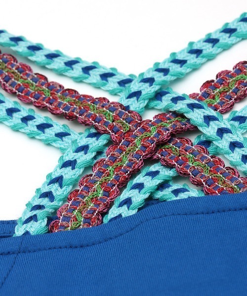 チチカカ（チチカカ）の「カラフルブレードインナータンクトップ（タンクトップ・レディース・ブラック/ブルーグリーン/ブルー・LARGE/MEDIUM）」の21枚目の写真