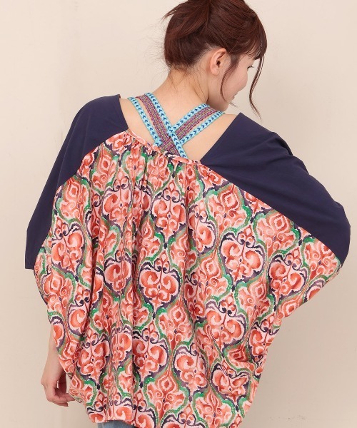 チチカカ（チチカカ）の「カラフルブレードインナータンクトップ（タンクトップ・レディース・ブラック/ブルーグリーン/ブルー・LARGE/MEDIUM）」の6枚目の写真