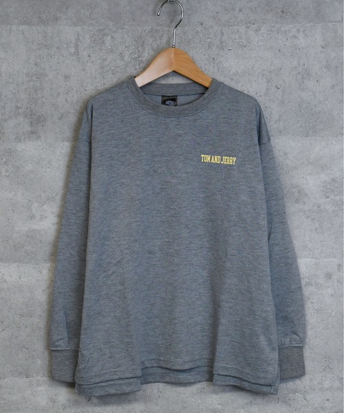 Tom＆Jerry（トムアンドジェリー）の「2025AW TOM & JERRY BIG sweatshirt / 2025AW トムアンドジェリー ビッグ スウェット（スウェット・キッズ・ベージュ/ライトグレー系1/グレー/ブラック/ブラック系その他/ネイビー系/グレー系その他2/ネイビー系1/ベージュ系その他/ライトグレー系2/グリーン/ライトグレー系/グレー系その他/グレー系その他3/グリーン系その他/ネイビー・150/140/160）」の20枚目の写真