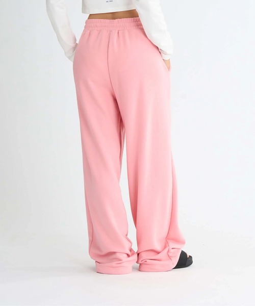 ROXY（ロキシー）の「SUN CHASERS PANTS /ロキシーアジャスターコード付きスウェットパンツ（スウェットパンツ・レディース・ホワイト/ピンク/グレー・LARGE/MEDIUM/SMALL）」の9枚目の写真