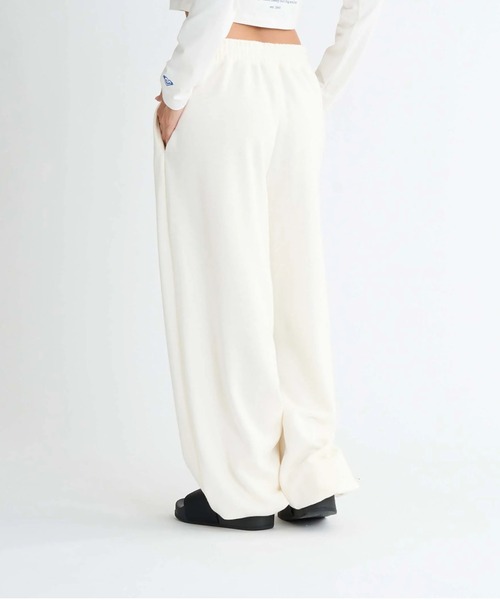 ROXY（ロキシー）の「SUN CHASERS PANTS /ロキシーアジャスターコード付きスウェットパンツ（スウェットパンツ・レディース・ホワイト/ピンク/グレー・LARGE/MEDIUM/SMALL）」の17枚目の写真