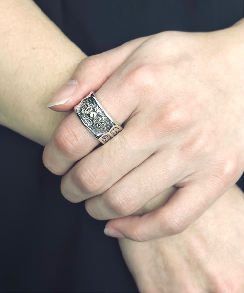 blatto(ブラット)の「【B-925 SILVER】925リング b925-r109-15g(リング・メンズ・シルバー・FREE)」の1枚目の写真