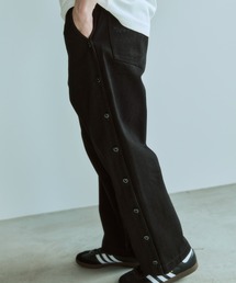 OPULENCE（オーピュレンス）の「Snap Flow ワイドデニム（デニムパンツ）」
