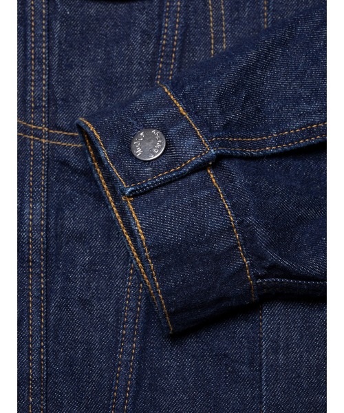 Nudie Jeans（ヌーディージーンズ）の「Danny 40s Redcast　デニムジャケット（デニムジャケット・メンズ・ノンウォッシュ・MEDIUM/SMALL/X-LARGE/LARGE）」の3枚目の写真