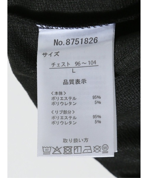 NOTA BENE(ノータベネ)の「【ストレッチ ウォッシャブル】NOTABENE ふくれチェック クルーネック長袖Tシャツ(Tシャツ/カットソー・メンズ・ホワイト/ブラック・MEDIUM/LARGE/X-LARGE)」の7枚目の写真