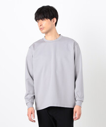 シルキーポンチ 長袖Tシャツ