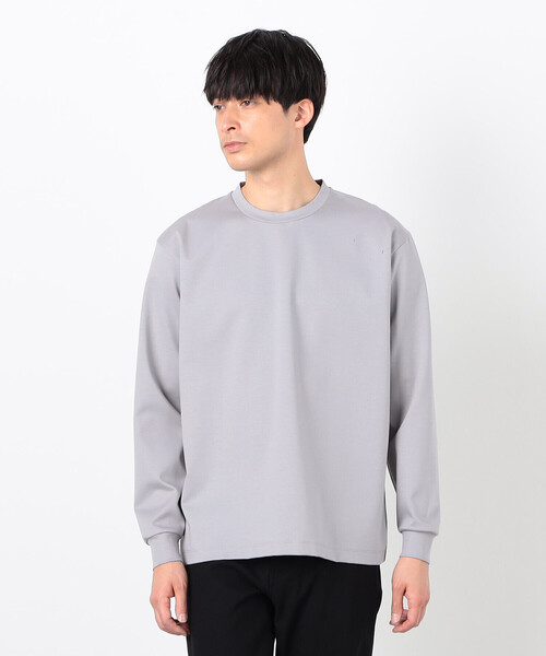 セール】シルキーポンチ 長袖Tシャツ（Tシャツ/カットソー）｜COMME