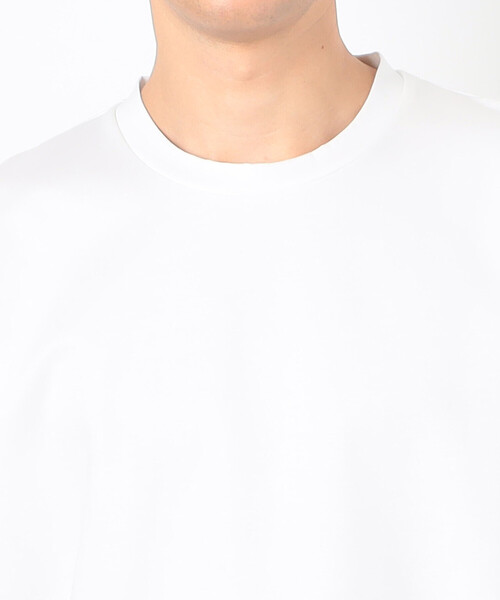 COMME CA ISM(コムサイズム)の「シルキーポンチ 長袖Tシャツ(Tシャツ/カットソー・メンズ・ブラック/ホワイト/ライトグレー・MEDIUM/LARGE)」の16枚目の写真