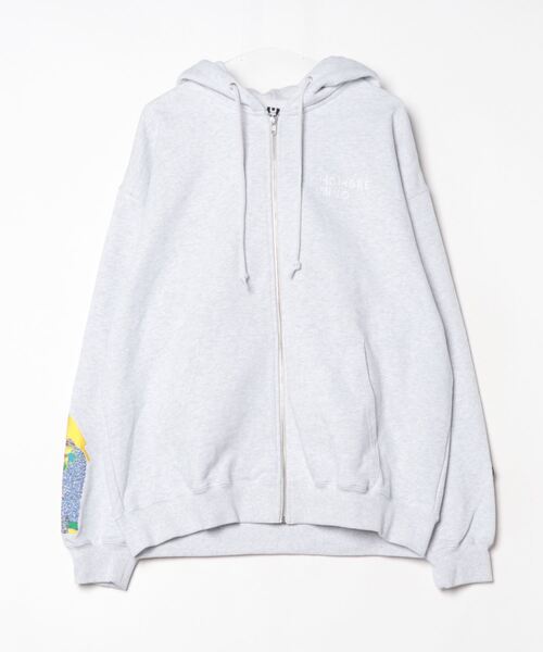 Hombre Nino(オンブレニーニョ)の「【HOMBRENINO】オンブレニーニョ ZIP UP HOODIE(Tシャツ/カットソー・メンズ・グレー・X-LARGE)」の1枚目の写真