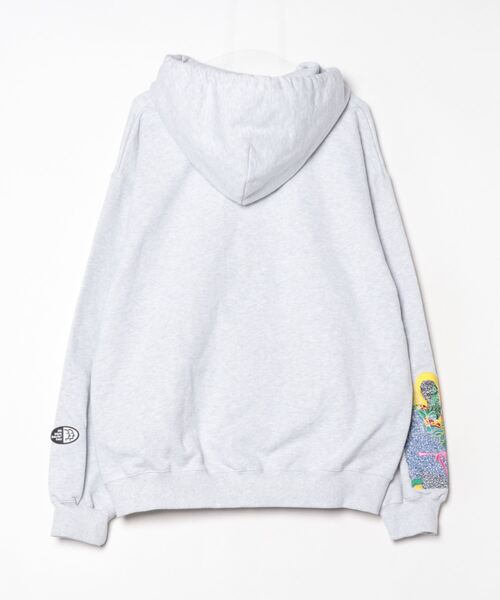 Hombre Nino(オンブレニーニョ)の「【HOMBRENINO】オンブレニーニョ ZIP UP HOODIE(Tシャツ/カットソー・メンズ・グレー・X-LARGE)」の2枚目の写真