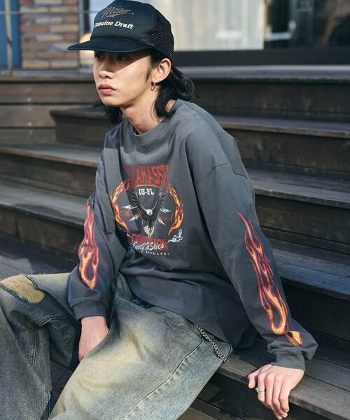 WEGO(ウィゴー)の「WEGO/ヴィンテージライクグラフィックロンT(Tシャツ/カットソー・メンズ・その他1/その他2/その他3/その他4・MEDIUM/LARGE)」の18枚目の写真