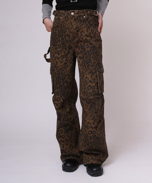 Judin(ジュディン)の「【選べる柄デニム】ポケット付き柄デニム / レオパード・迷彩【JD】(デニムパンツ・レディース・A/B・S/M)」の20枚目の写真