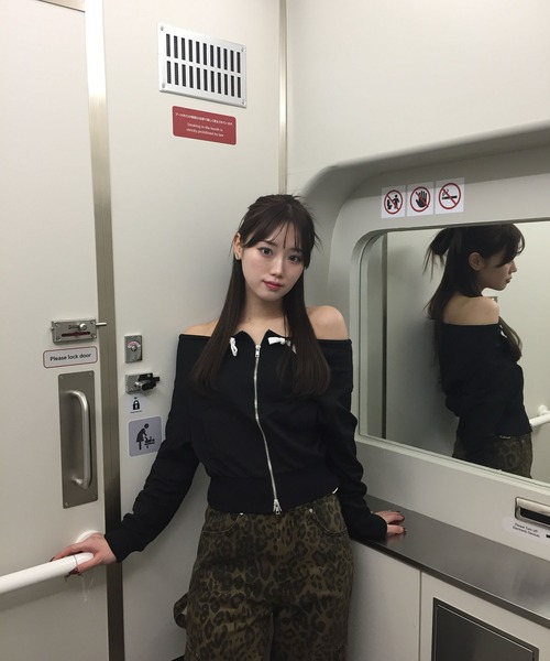 Judin(ジュディン)の「【選べる柄デニム】ポケット付き柄デニム / レオパード・迷彩【JD】(デニムパンツ・レディース・A/B・S/M)」の13枚目の写真