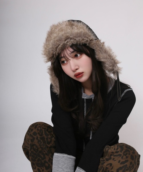 Judin(ジュディン)の「【選べる柄デニム】ポケット付き柄デニム / レオパード・迷彩【JD】(デニムパンツ・レディース・A/B・S/M)」の9枚目の写真