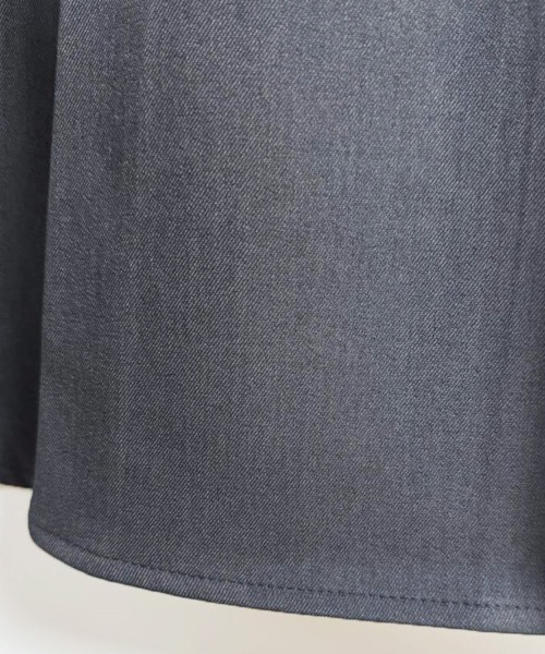 Doux Belle（ドゥーベル）の「Aラインシルエットロングスカート（スカート・レディース・ブラック/グレー・MEDIUM）」の4枚目の写真