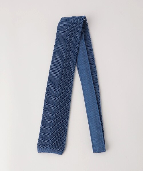 green label relaxing（グリーンレーベルリラクシング）の「＜Bleck＞6.5cm ニット ソリッド ネクタイ ニットタイ（ネクタイ・メンズ・オレンジ系その他/ナチュラル/ロイヤルブルー/ケリーグリーン/ネイビー・FREE）」の4枚目の写真