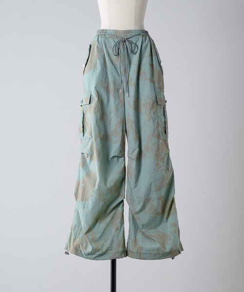 What Is Heart(ワットイズハート)の「tie dye like cargo pants - タイダイカーゴパンツ -(カーゴパンツ・レディース・グリーン/ピンク・SMALL/MEDIUM)」の19枚目の写真