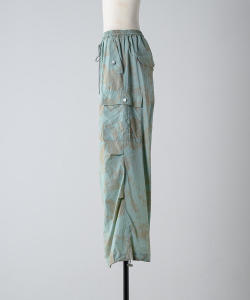 What Is Heart(ワットイズハート)の「tie dye like cargo pants - タイダイカーゴパンツ -(カーゴパンツ・レディース・グリーン/ピンク・SMALL/MEDIUM)」の20枚目の写真