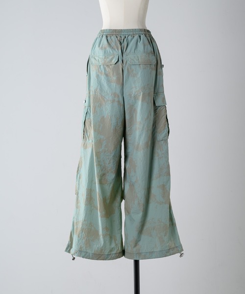 What Is Heart(ワットイズハート)の「tie dye like cargo pants - タイダイカーゴパンツ -(カーゴパンツ・レディース・グリーン/ピンク・SMALL/MEDIUM)」の21枚目の写真
