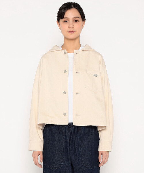 DANTON　DOWN HOODED JACKET アイボリー　XS DANTON/DOWN HOODED JACKET｜Daytona Park(FREAK'S STORE公式通販)
