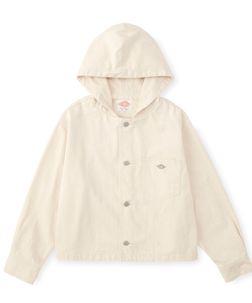 セール】WOMEN'S COTTON DRILL HOODED JACKET ECRU（その他