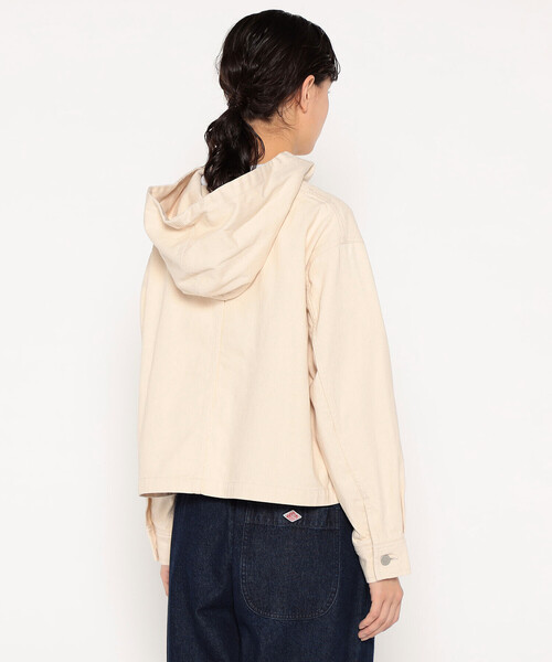 セール】WOMEN'S COTTON DRILL HOODED JACKET ECRU（その他