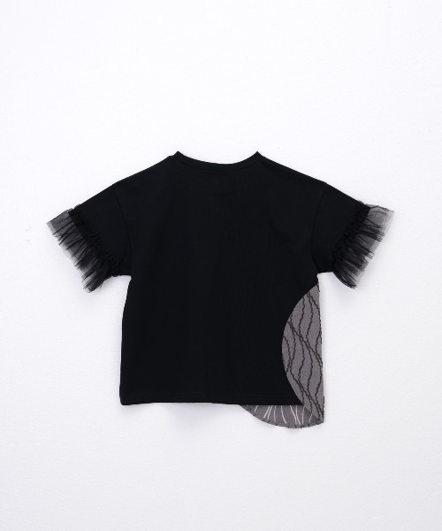 unica(ユニカ)の「パッチワークワンポケットT(Tシャツ/カットソー・レディース・ブラック/ライトパープル/オフホワイト・F)」の18枚目の写真
