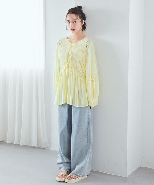 ORiental TRaffic(オリエンタルトラフィック)の「ORiental TRaffic ラインストーンサンダル(サンダル・レディース・アイボリー/ブラック・S/M/L)」の20枚目の写真