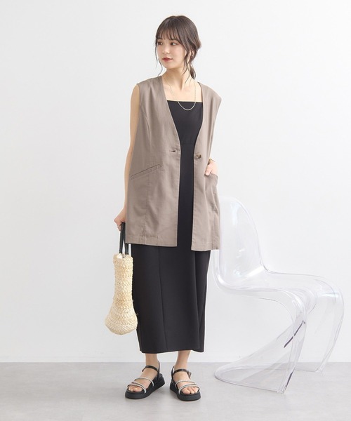 ORiental TRaffic(オリエンタルトラフィック)の「ORiental TRaffic ラインストーンサンダル(サンダル・レディース・アイボリー/ブラック・S/M/L)」の5枚目の写真