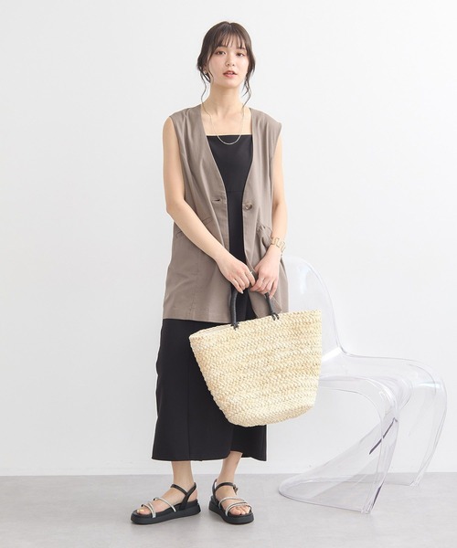 ORiental TRaffic(オリエンタルトラフィック)の「ORiental TRaffic ラインストーンサンダル(サンダル・レディース・アイボリー/ブラック・S/M/L)」の6枚目の写真