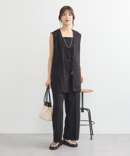 ORiental TRaffic(オリエンタルトラフィック)の「ORiental TRaffic ラインストーンサンダル(サンダル・レディース・アイボリー/ブラック・S/M/L)」の7枚目の写真