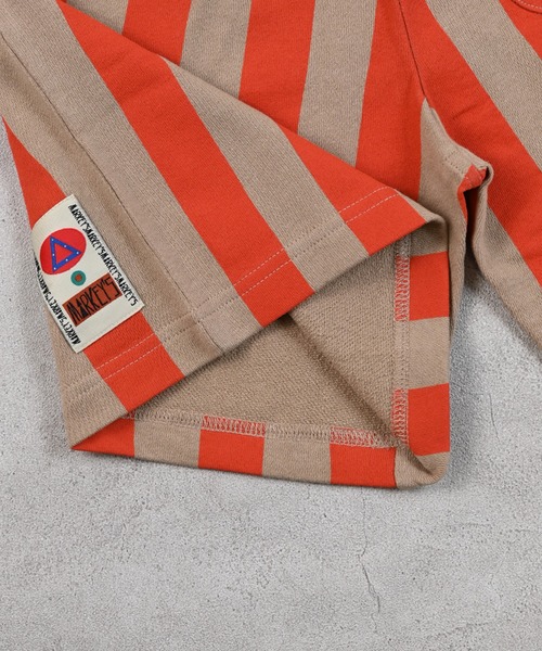 MARKEY'S(マーキーズ)の「ミニ裏毛ストライプワイドタックハーフパンツ(その他パンツ・キッズ・ブラック/イエロー/パープル/レッド・80/90/100/110/120/130/140/150)」の9枚目の写真